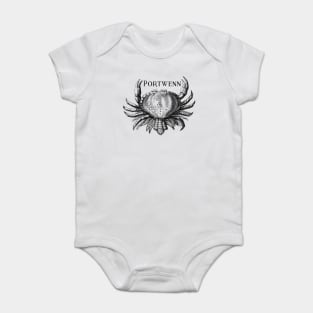 Portwenn Port Isaac Cornwall Crab Baby Bodysuit